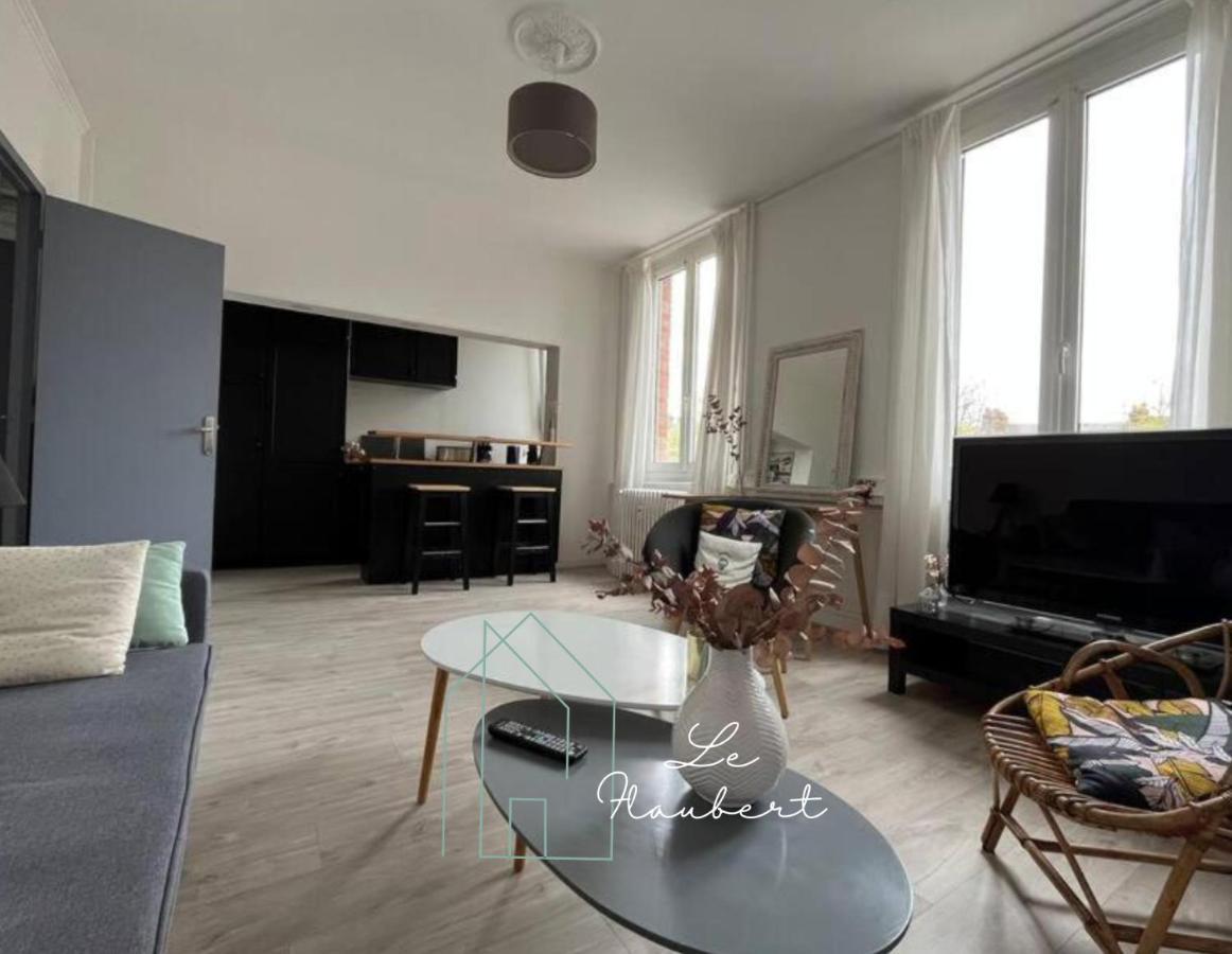 Le Flaubert, Appartement Et Parking En Centre Ville Rouen Exteriér fotografie